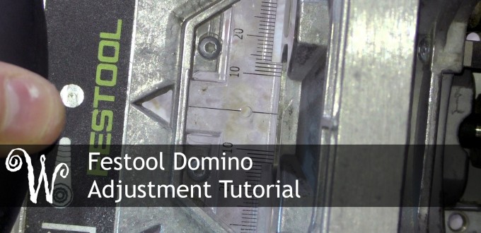Festool Domino Sighting Adjustment